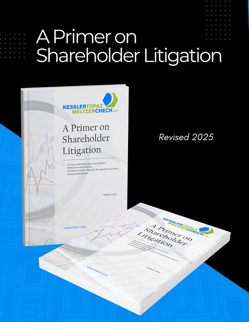 KTMC Presents a Fully Updated Version of Our Primer on Shareholder Litigation
