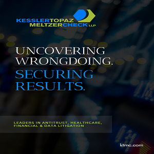 Slide reading “Uncovering Wrongdoing. Securing Results.” with dark blue background.